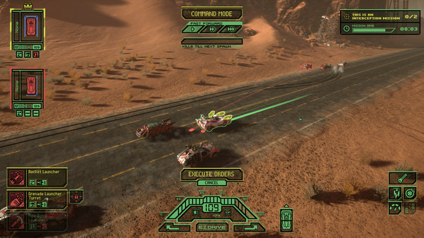 Dark Future: Blood Red States gameplay screenshot