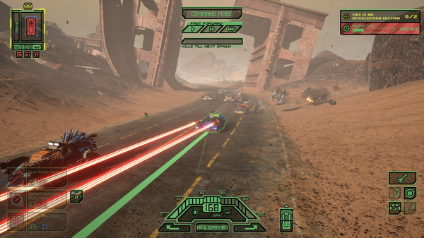 Dark Future: Blood Red States gameplay screenshot