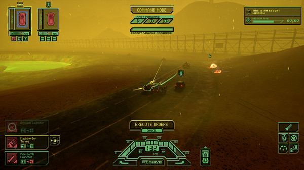 Dark Future: Blood Red States gameplay screenshot