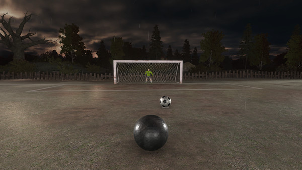 Dark Roll: Free Kick Challenge gameplay screenshot