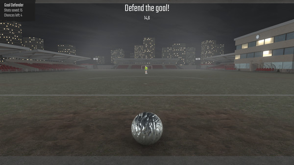 Dark Roll: Free Kick Challenge gameplay screenshot