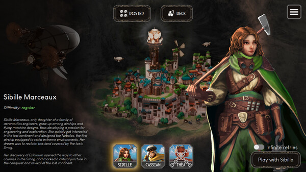 Dawnmaker gameplay screenshot