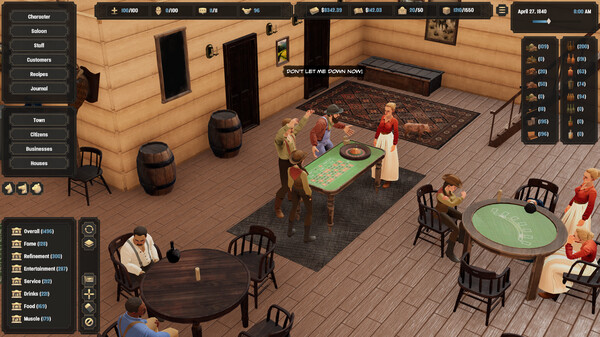 Deadwater Saloon Prologue gameplay screenshot