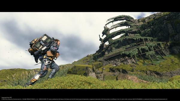 DEATH STRANDING DIRECTOR'S CUT gameplay screenshot
