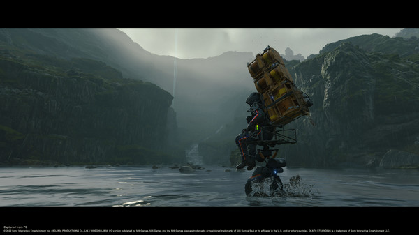 DEATH STRANDING DIRECTOR'S CUT gameplay screenshot