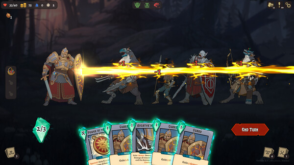 Deathless. The Hero Quest gameplay screenshot