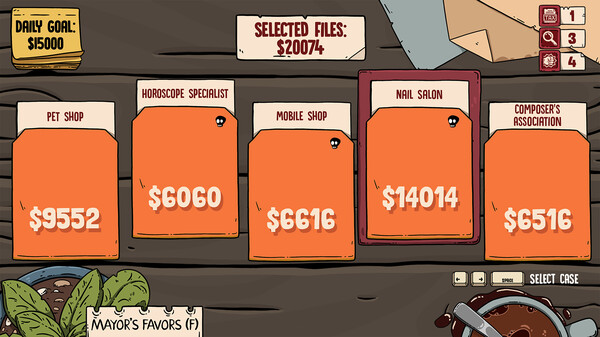 Debtors' Club gameplay screenshot