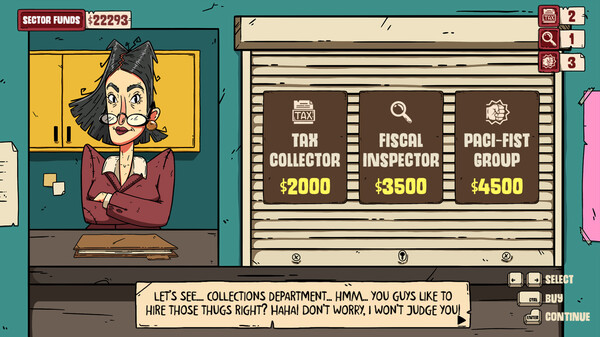 Debtors' Club gameplay screenshot