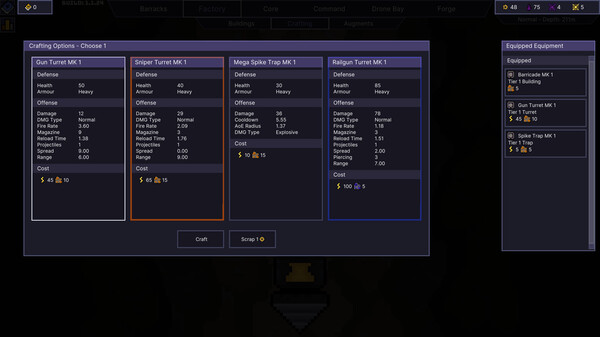 Deep Among the Swarm gameplay screenshot