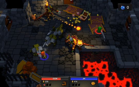 Deep Dark Dungeon gameplay screenshot