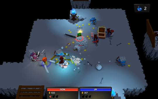 Deep Dark Dungeon gameplay screenshot