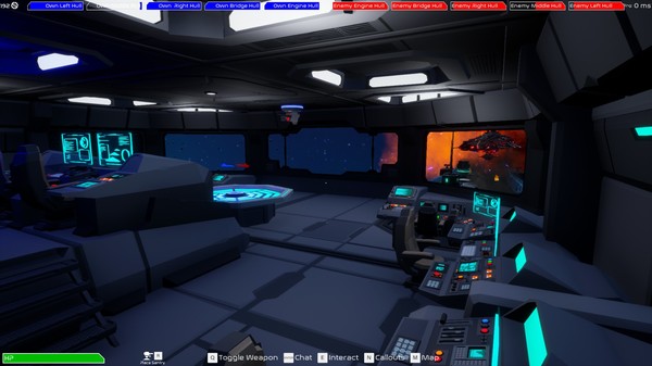 Deep Space Battle Simulator gameplay screenshot