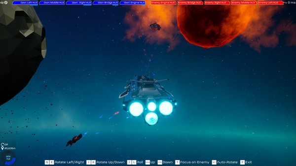 Deep Space Battle Simulator gameplay screenshot