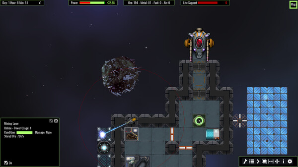 Deep Space Outpost gameplay screenshot