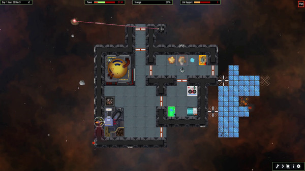 Deep Space Outpost gameplay screenshot
