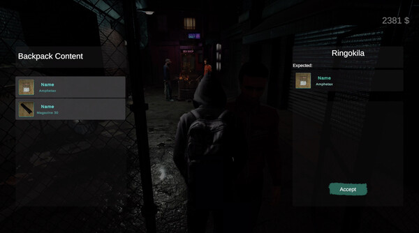 DeepWeb Simulator gameplay screenshot