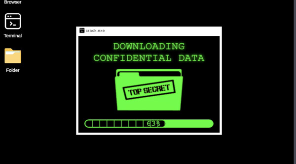 DeepWeb Simulator gameplay screenshot