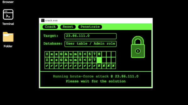 DeepWeb Simulator gameplay screenshot