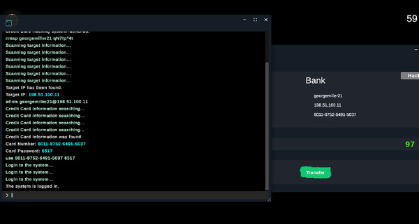 DeepWeb Simulator: Prologue gameplay screenshot