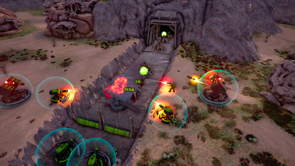 Defender Bros gameplay screenshot