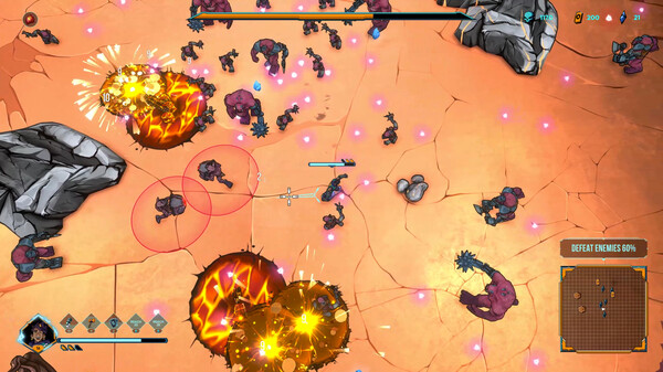 Defenders of the Omniverse gameplay screenshot