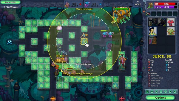 Defender's Quest 2: Mists of Ruin gameplay screenshot
