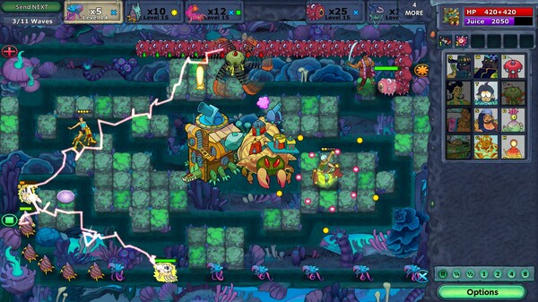 Defender's Quest 2: Mists of Ruin gameplay screenshot