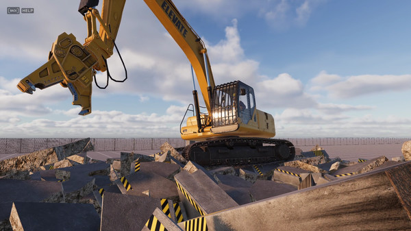 Demolish & Build 3: Excavator Playground gameplay screenshot