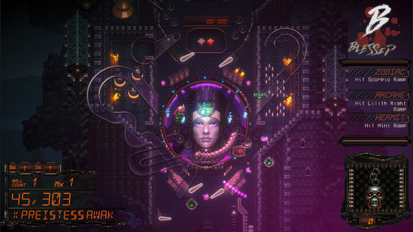 DEMON'S TILT gameplay screenshot