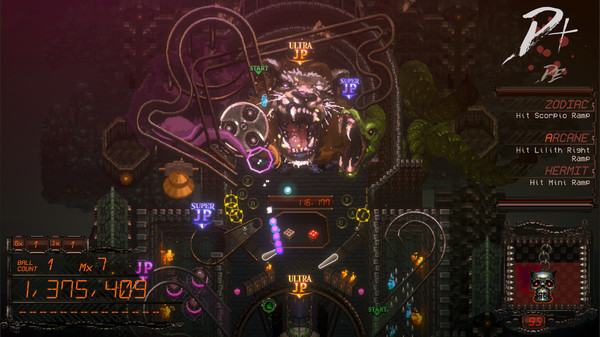 DEMON'S TILT gameplay screenshot