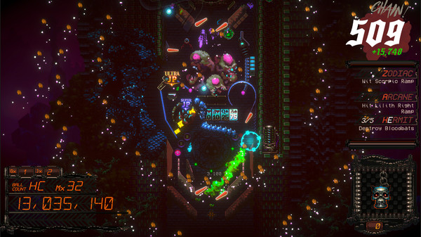 DEMON'S TILT gameplay screenshot