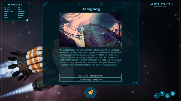 Derelict Void gameplay screenshot