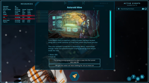 Derelict Void gameplay screenshot