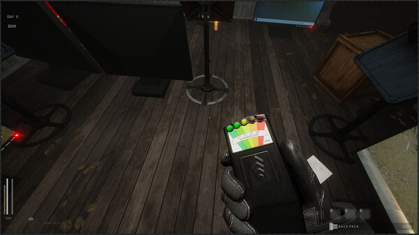 Descending The Woods gameplay screenshot