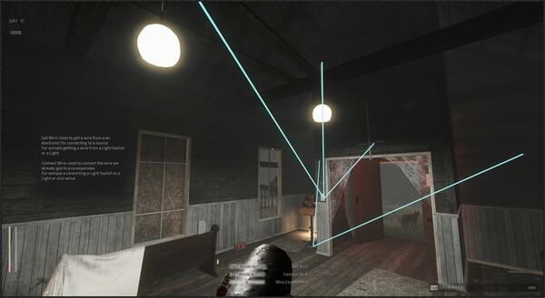 Descending The Woods gameplay screenshot
