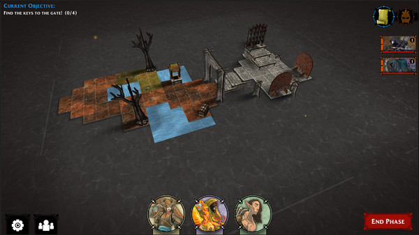 Descent: Legends of the Dark gameplay screenshot