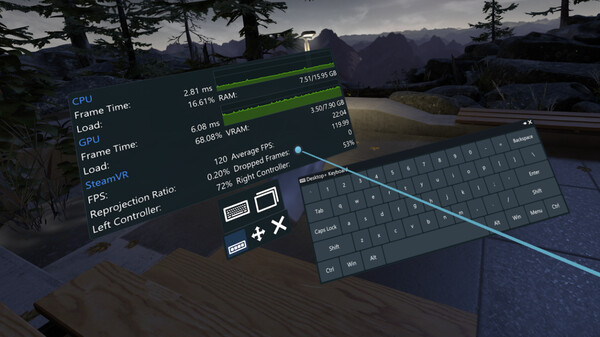 Desktop+ gameplay screenshot