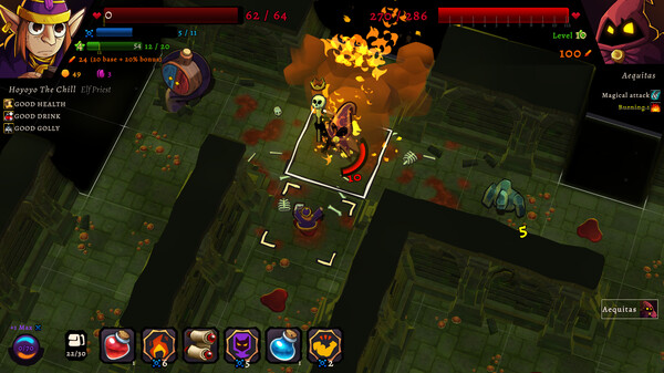 Desktop Dungeons: Rewind gameplay screenshot