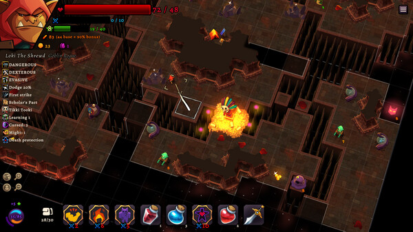 Desktop Dungeons: Rewind gameplay screenshot