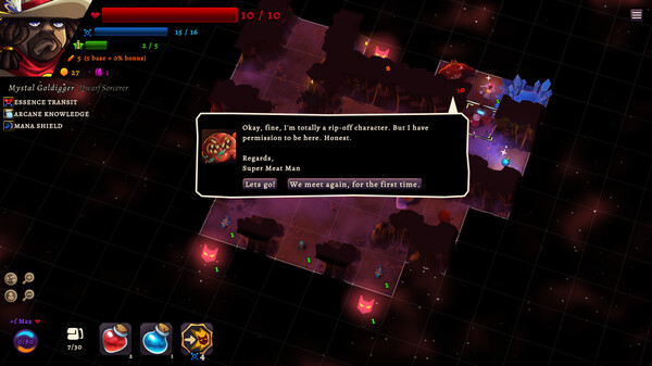 Desktop Dungeons: Rewind - Daily Demo gameplay screenshot