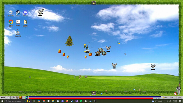 Desktop Survivors 98 gameplay screenshot