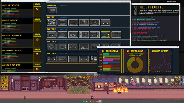 Desktopia: A Desktop Village Simulator gameplay screenshot