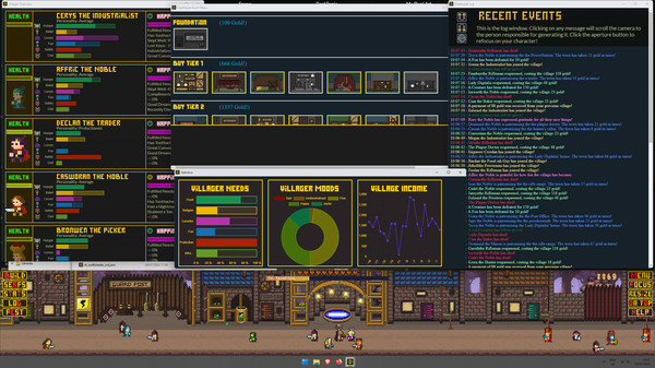 Desktopia: A Desktop Village Simulator gameplay screenshot