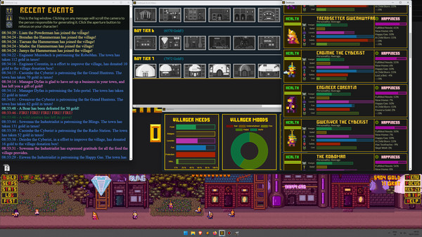 Desktopia: A Desktop Village Simulator gameplay screenshot