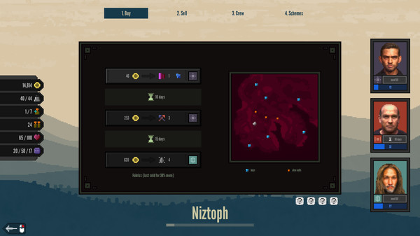 Desolation Tycoon gameplay screenshot