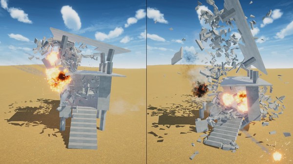 Destructive Physics - Destruction Simulator gameplay screenshot