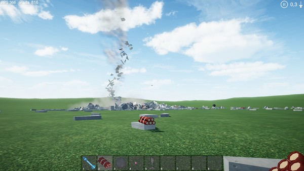 Destructive Physics - Destruction Simulator gameplay screenshot