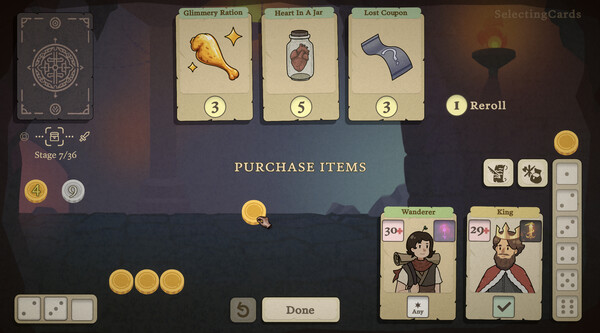 Dice & Fold gameplay screenshot
