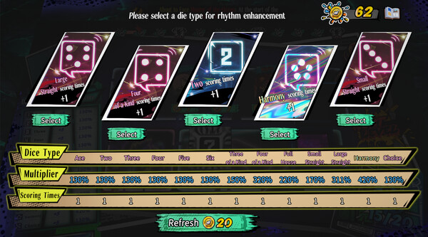 Dice Player One gameplay screenshot