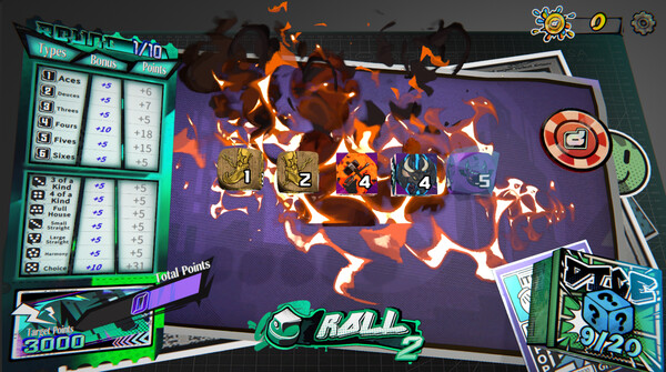 Dice Player One gameplay screenshot